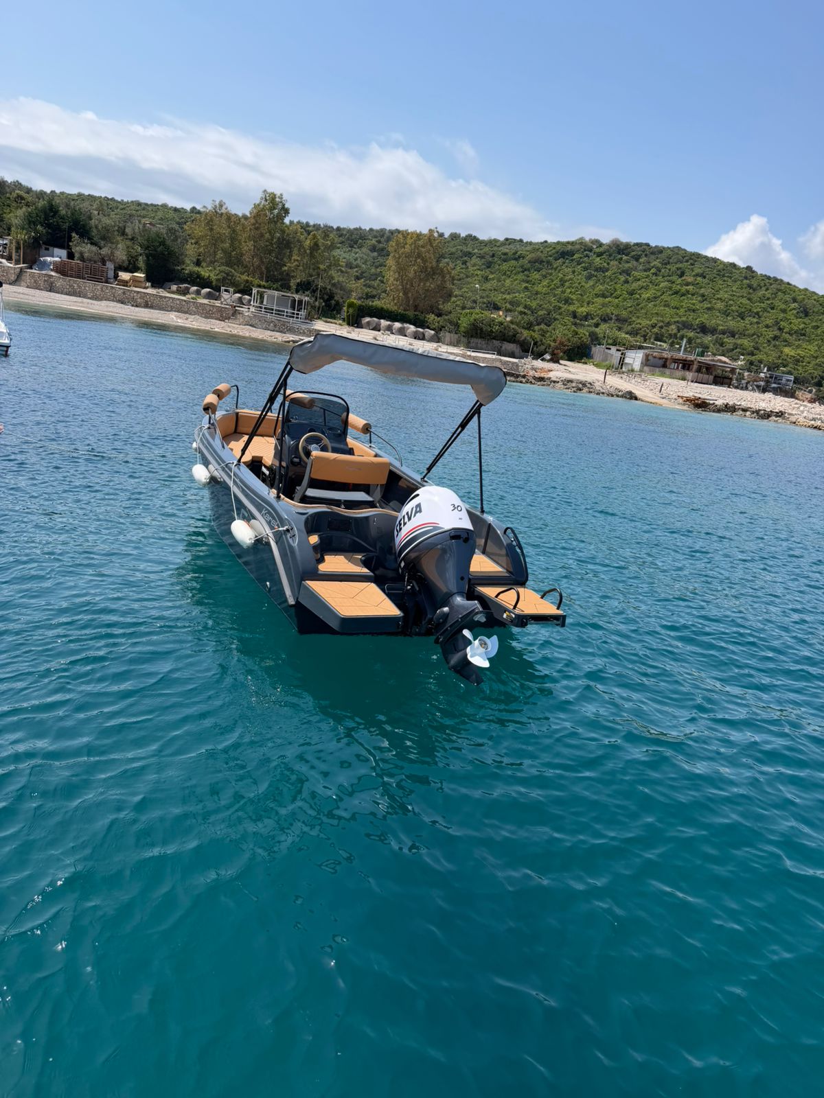 115 HP Boat